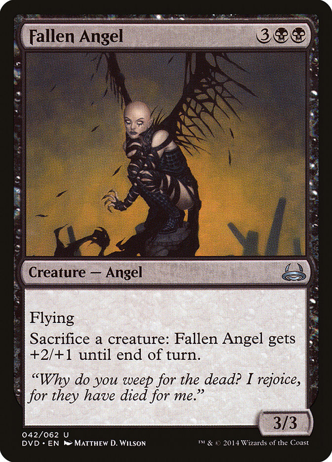 Fallen Angel (Divine vs. Demonic) [Duel Decks Anthology] | Lots Moore NSW