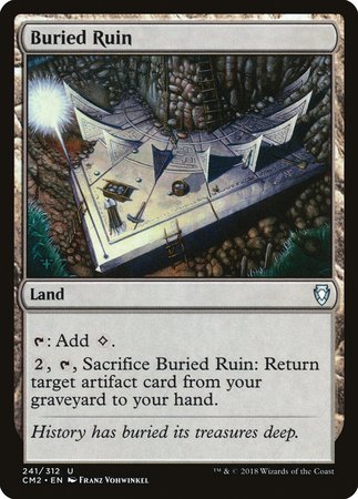 Buried Ruin [Commander Anthology Volume II] | Lots Moore NSW