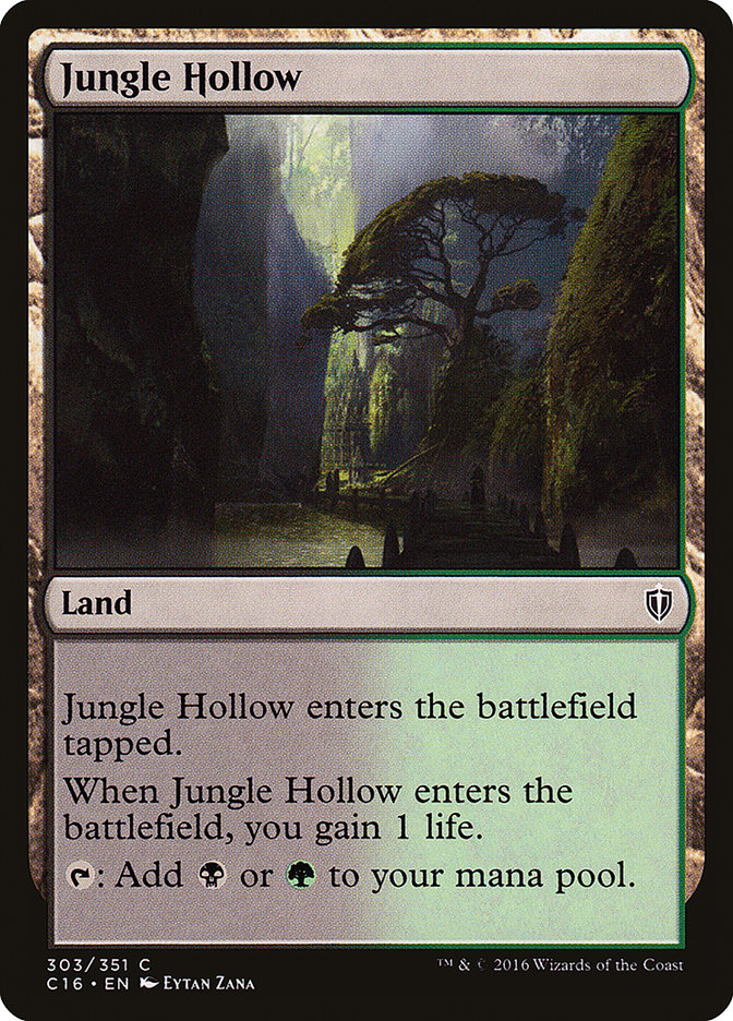 Jungle Hollow [Commander 2016] | Lots Moore NSW