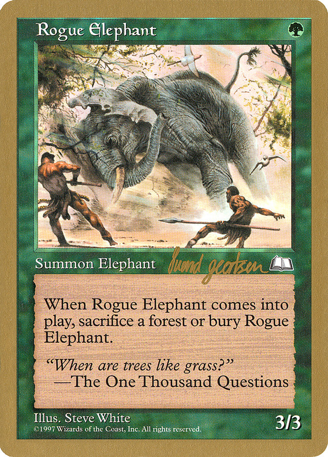 Rogue Elephant (Svend Geertsen) [World Championship Decks 1997] | Lots Moore NSW