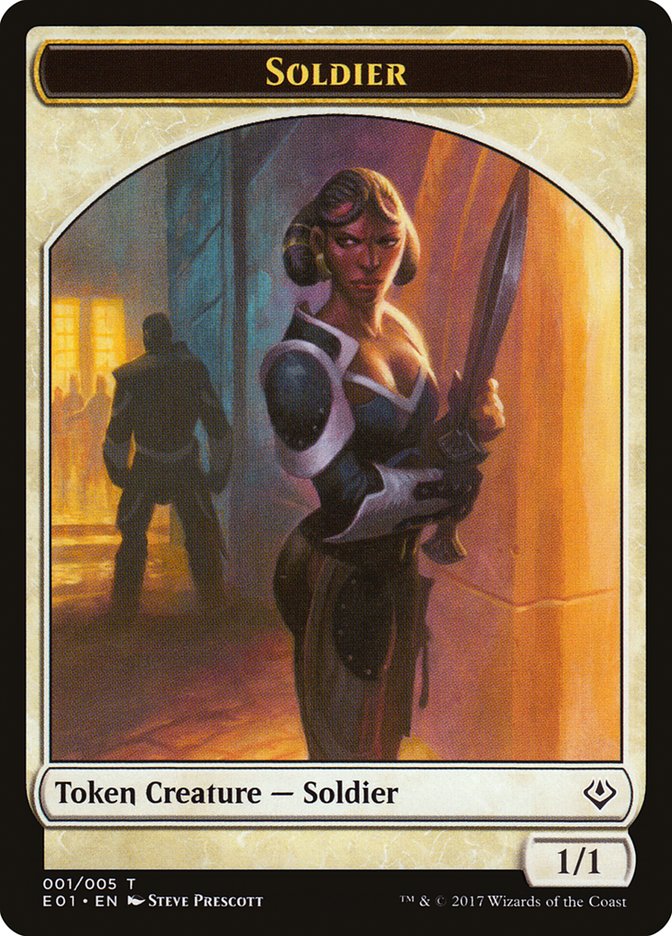 Soldier [Archenemy: Nicol Bolas Tokens] | Lots Moore NSW