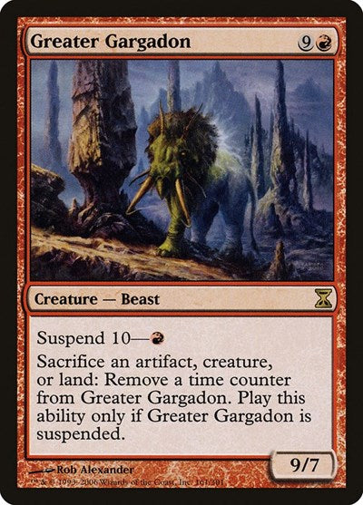 Greater Gargadon [Time Spiral] | Lots Moore NSW