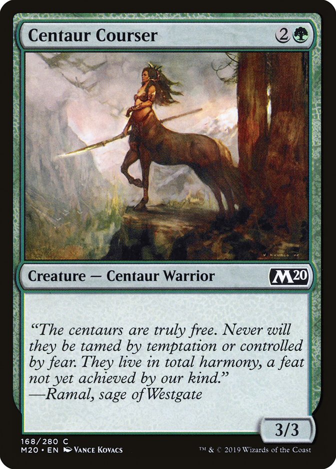 Centaur Courser [Core Set 2020] | Lots Moore NSW