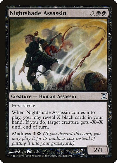Nightshade Assassin [Time Spiral] | Lots Moore NSW