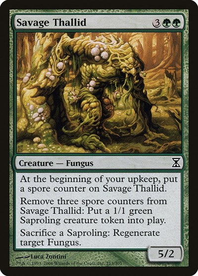Savage Thallid [Time Spiral] | Lots Moore NSW