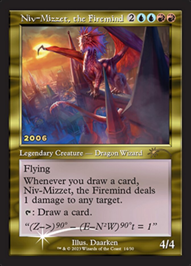 Niv-Mizzet, the Firemind [30th Anniversary Promos] | Lots Moore NSW