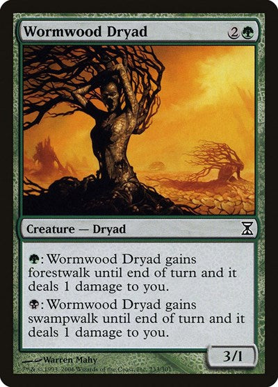 Wormwood Dryad [Time Spiral] | Lots Moore NSW