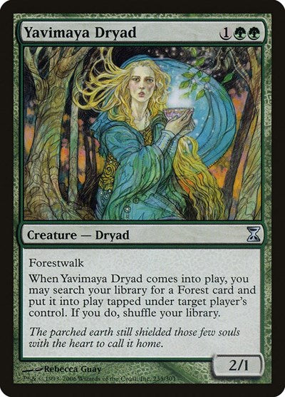 Yavimaya Dryad [Time Spiral] | Lots Moore NSW