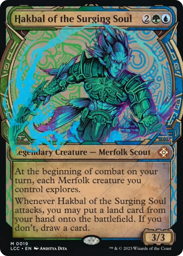 Hakbal of the Surging Soul (Showcase) [The Lost Caverns of Ixalan Commander] | Lots Moore NSW