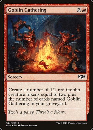 Goblin Gathering [Ravnica Allegiance] | Lots Moore NSW