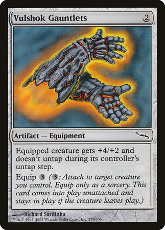 Vulshok Gauntlets [Mirrodin] | Lots Moore NSW