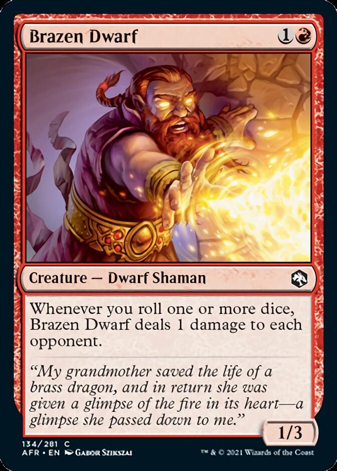 Brazen Dwarf [Dungeons & Dragons: Adventures in the Forgotten Realms] | Lots Moore NSW