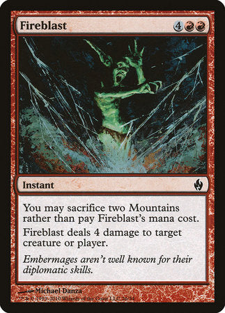 Fireblast [Premium Deck Series: Fire and Lightning] | Lots Moore NSW