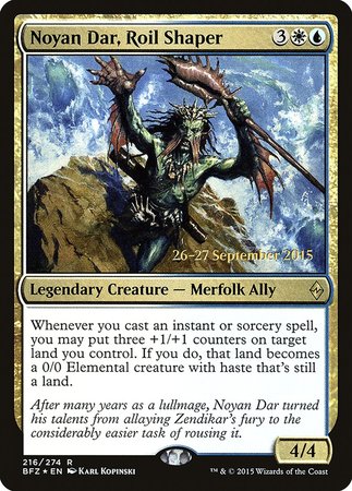 Noyan Dar, Roil Shaper [Battle for Zendikar Promos] | Lots Moore NSW