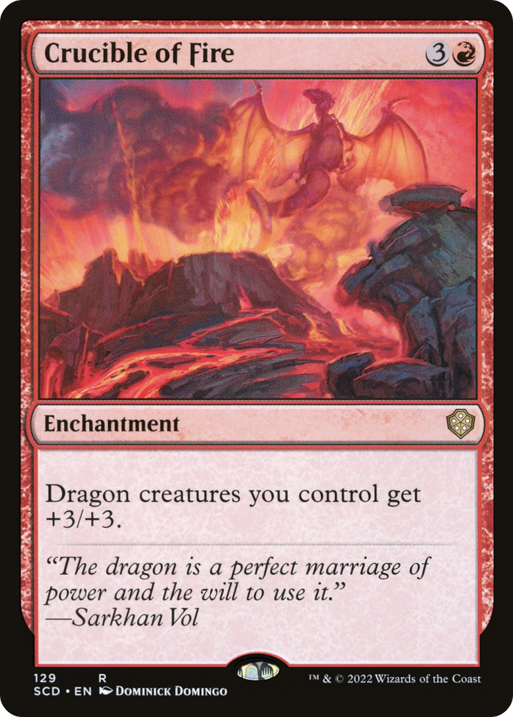 Crucible of Fire [Starter Commander Decks] | Lots Moore NSW