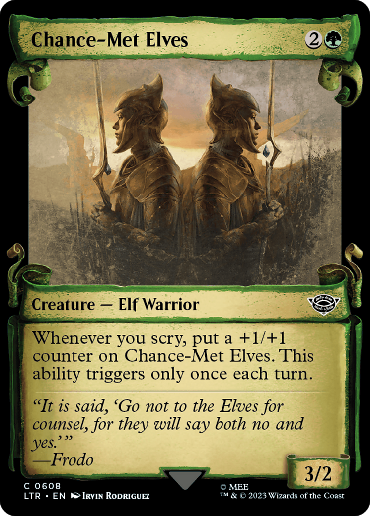 Chance-Met Elves [The Lord of the Rings: Tales of Middle-Earth Showcase Scrolls] | Lots Moore NSW