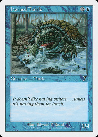 Horned Turtle [Seventh Edition] | Lots Moore NSW