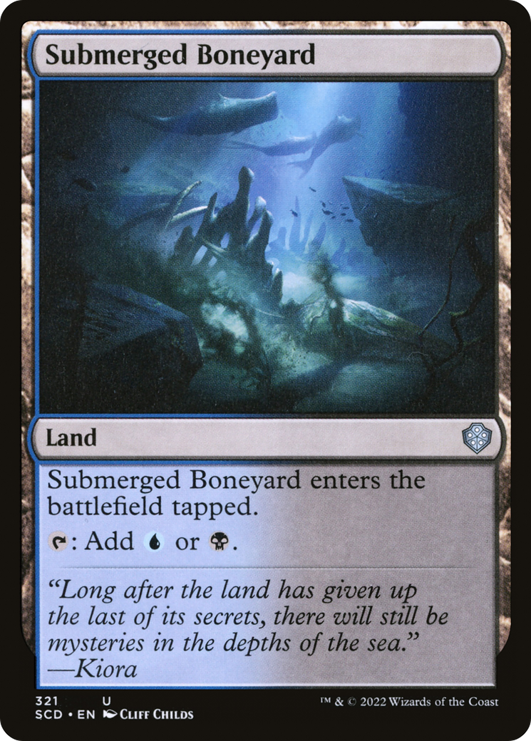 Submerged Boneyard [Starter Commander Decks] | Lots Moore NSW