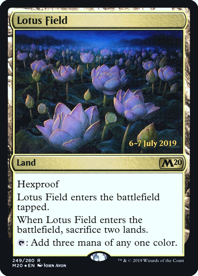 Lotus Field  [Core Set 2020 Prerelease Promos] | Lots Moore NSW