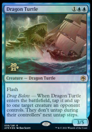 Dragon Turtle [Dungeons & Dragons: Adventures in the Forgotten Realms Prerelease Promos] | Lots Moore NSW