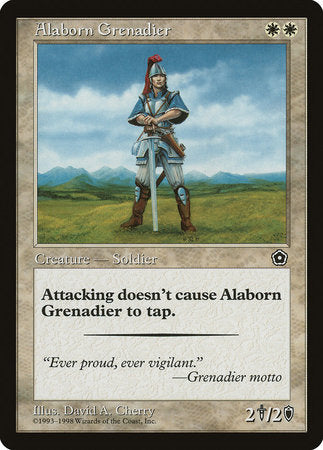 Alaborn Grenadier [Portal Second Age] | Lots Moore NSW