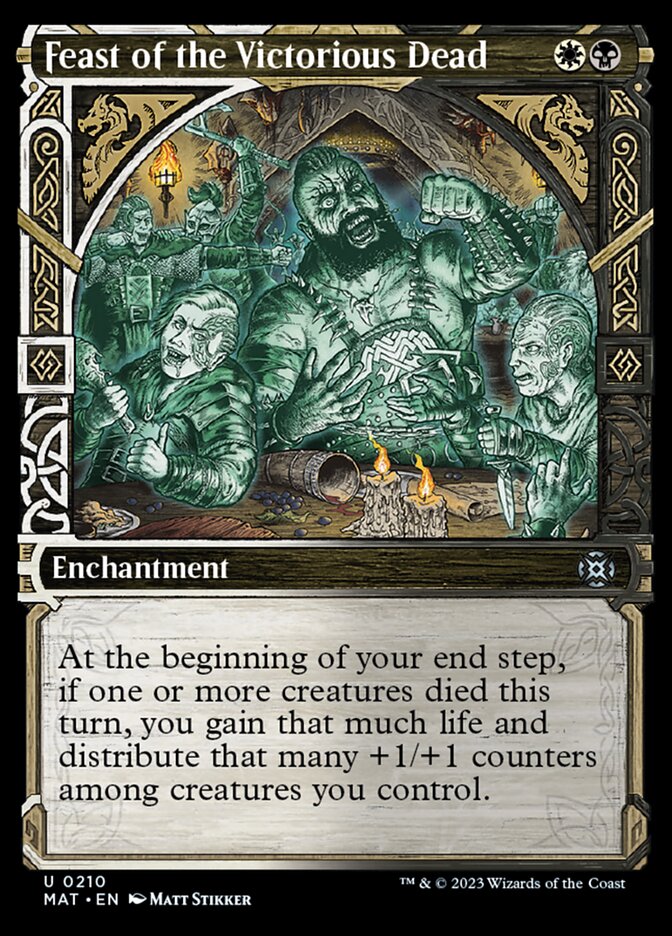 Feast of the Victorious Dead (Showcase Halo Foil) [March of the Machine: The Aftermath] | Lots Moore NSW