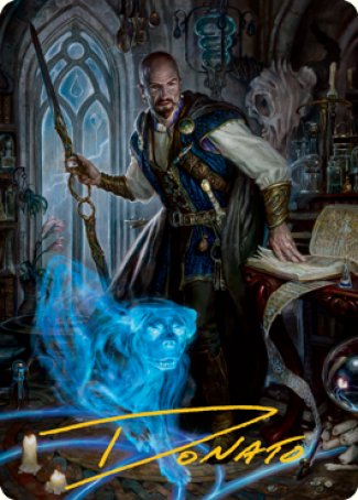 Mordenkainen Art Card (Gold-Stamped Signature) [Dungeons & Dragons: Adventures in the Forgotten Realms Art Series] | Lots Moore NSW
