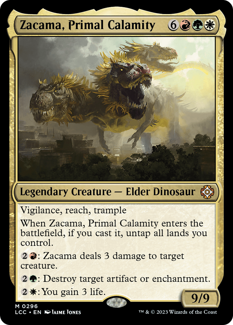 Zacama, Primal Calamity [The Lost Caverns of Ixalan Commander] | Lots Moore NSW
