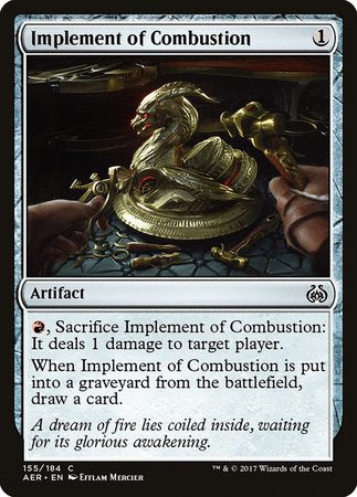 Implement of Combustion [Aether Revolt] | Lots Moore NSW