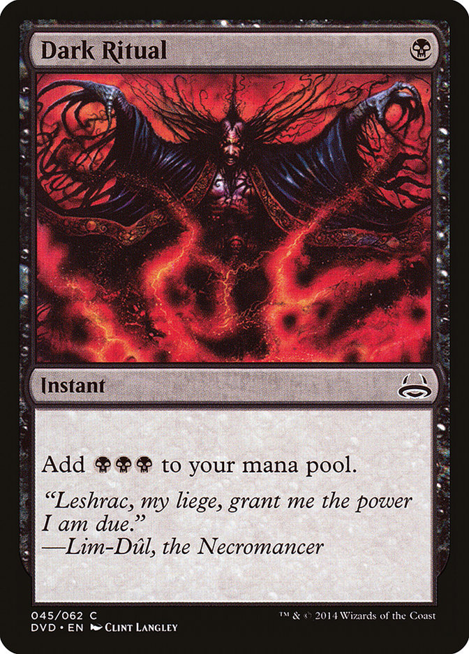 Dark Ritual (Divine vs. Demonic) [Duel Decks Anthology] | Lots Moore NSW