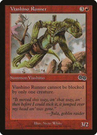 Viashino Runner [Urza's Saga] | Lots Moore NSW