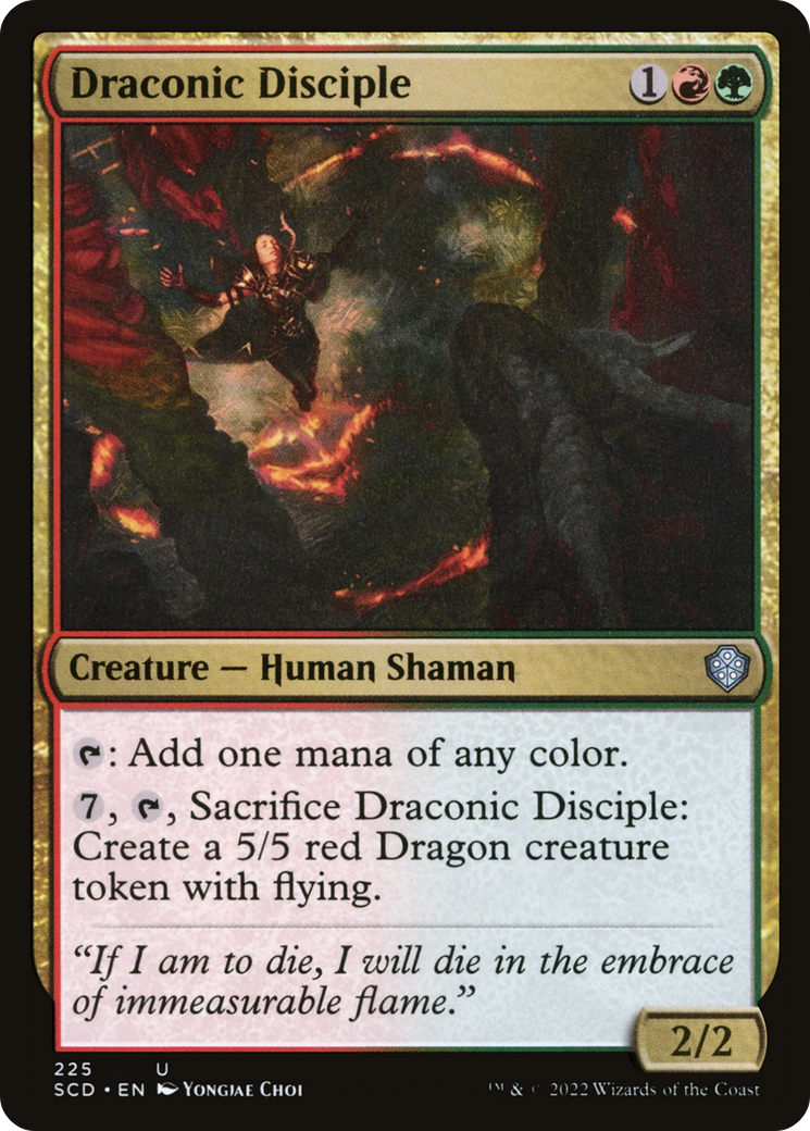 Draconic Disciple [Starter Commander Decks] | Lots Moore NSW