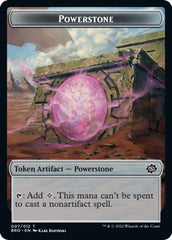 Powerstone // Construct (005) Double-Sided Token [The Brothers' War Tokens] | Lots Moore NSW