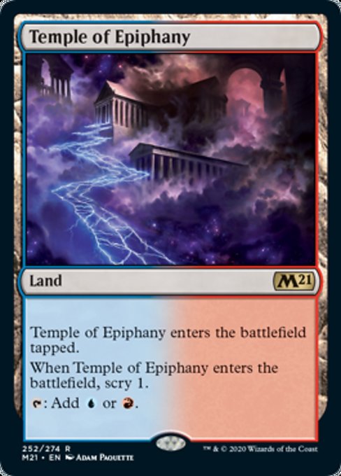 Temple of Epiphany [Core Set 2021] | Lots Moore NSW