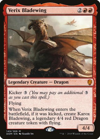 Verix Bladewing [Dominaria] | Lots Moore NSW