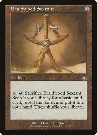 Braidwood Sextant [Urza's Destiny] | Lots Moore NSW