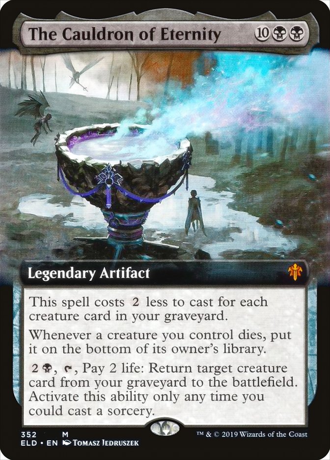 The Cauldron of Eternity (Extended Art) [Throne of Eldraine] | Lots Moore NSW