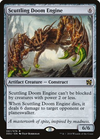 Scuttling Doom Engine [Duel Decks: Elves vs. Inventors] | Lots Moore NSW