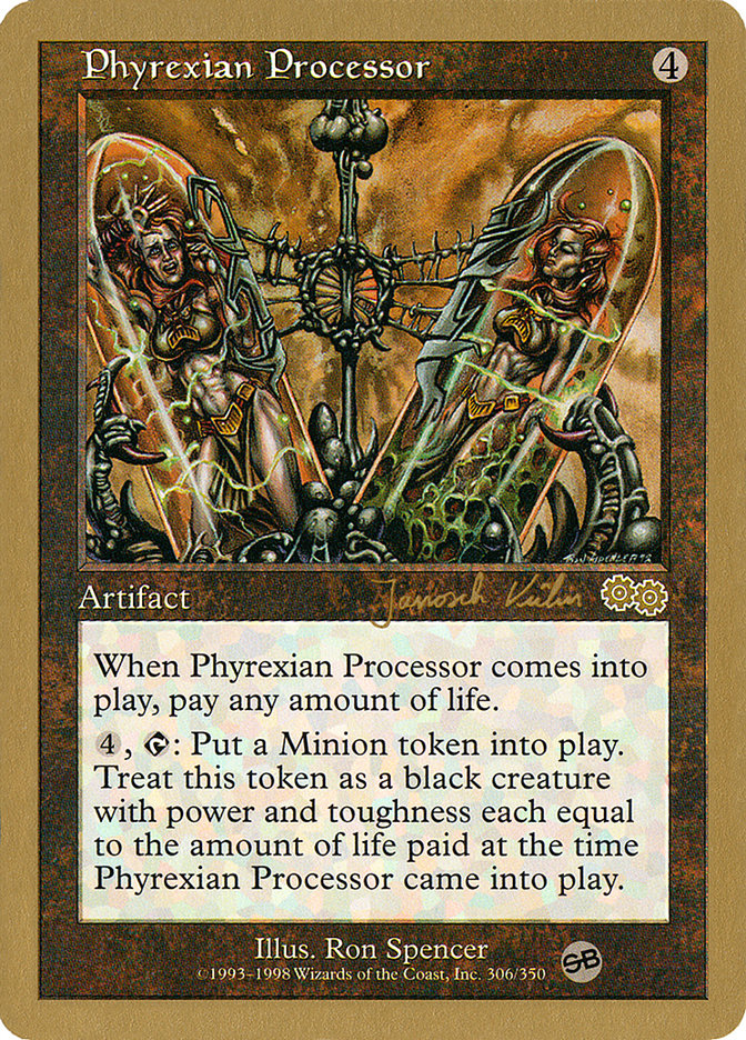Phyrexian Processor (Janosch Kuhn) (SB) [World Championship Decks 2000] | Lots Moore NSW