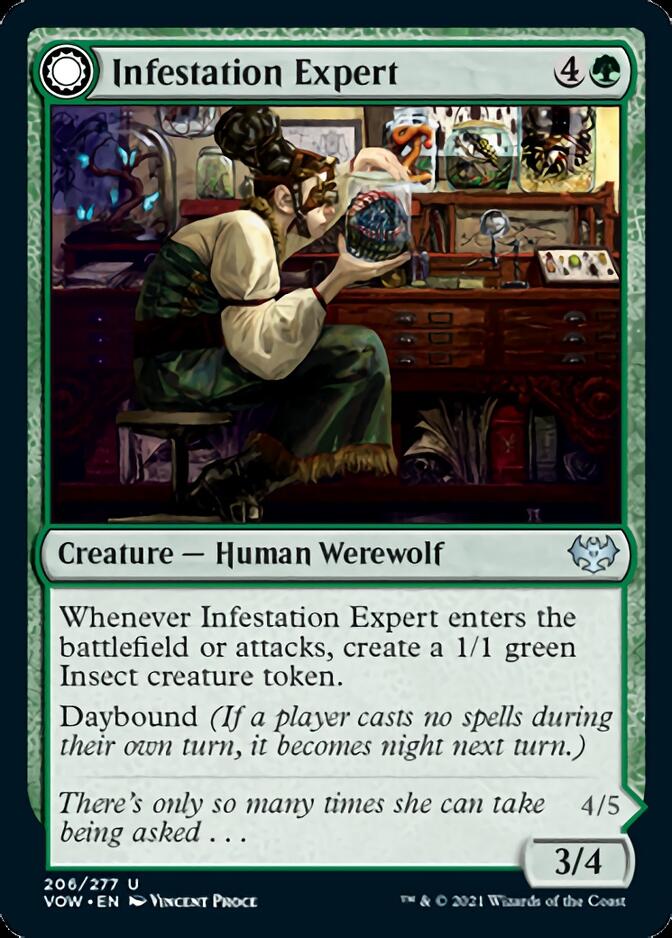 Infestation Expert // Infested Werewolf [Innistrad: Crimson Vow] | Lots Moore NSW
