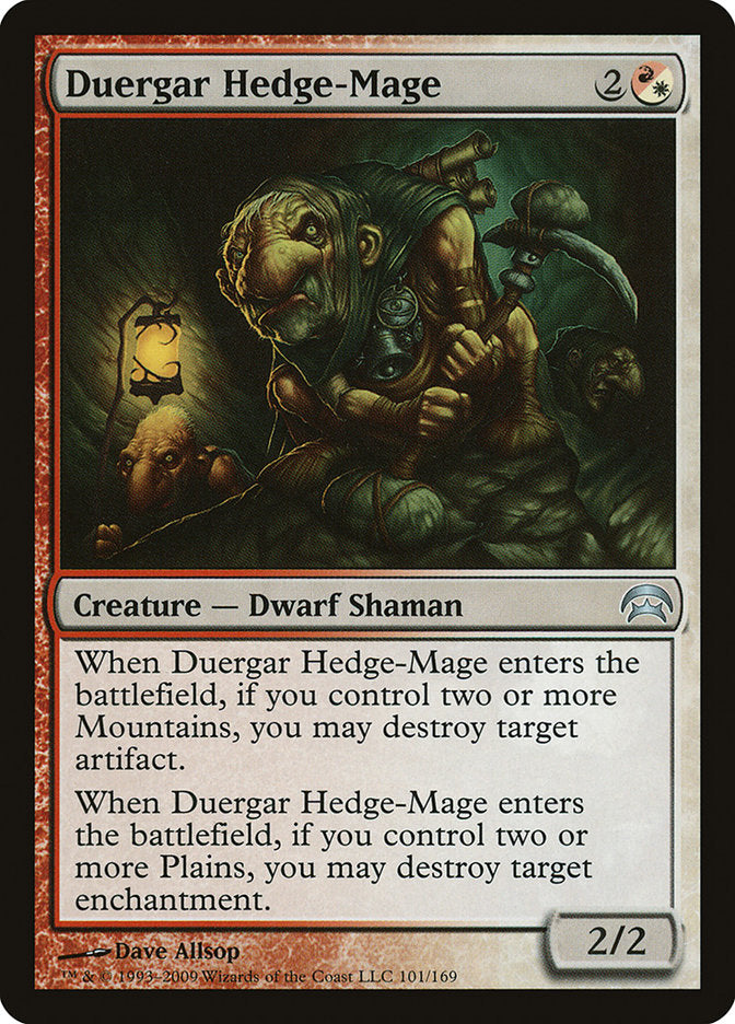 Duergar Hedge-Mage [Planechase] | Lots Moore NSW
