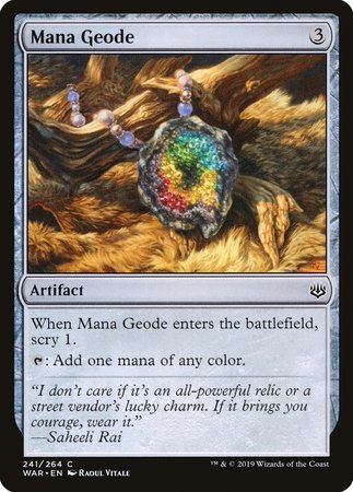Mana Geode [War of the Spark] | Lots Moore NSW