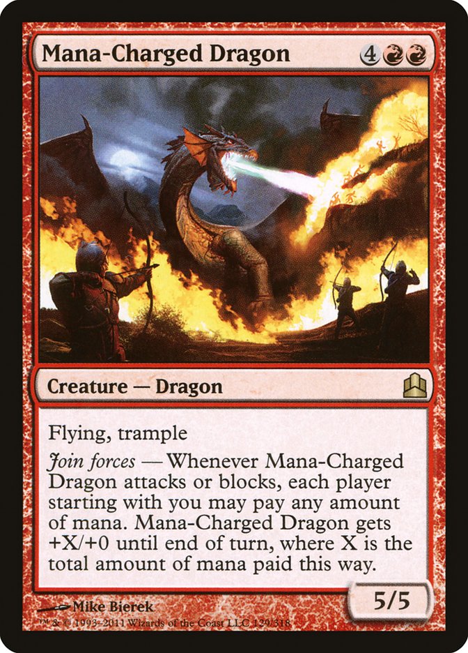 Mana-Charged Dragon [Commander 2011] | Lots Moore NSW
