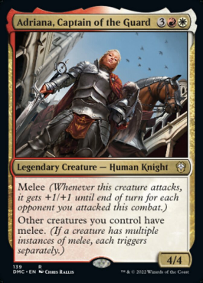 Adriana, Captain of the Guard [Dominaria United Commander] | Lots Moore NSW