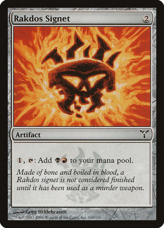 Rakdos Signet [Dissension] | Lots Moore NSW