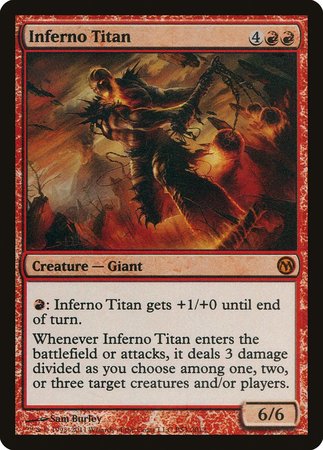 Inferno Titan [Duels of the Planeswalkers Promos 2011] | Lots Moore NSW