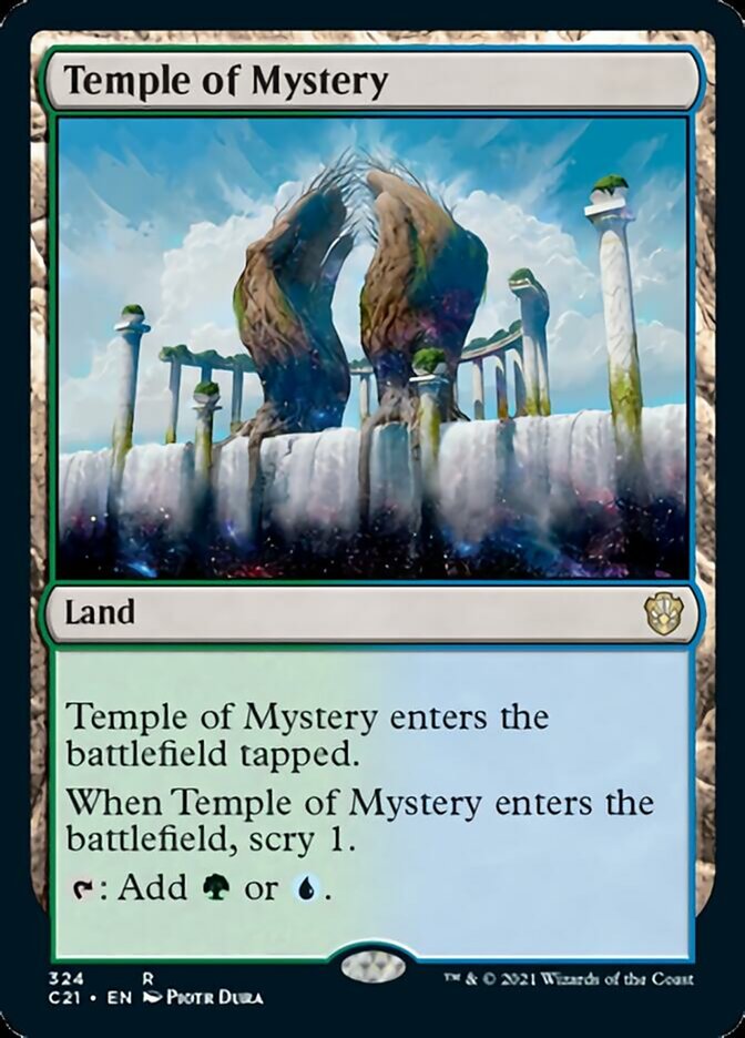 Temple of Mystery [Commander 2021] | Lots Moore NSW