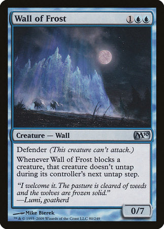 Wall of Frost [Magic 2010] | Lots Moore NSW