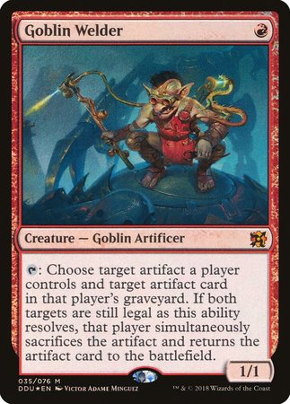 Goblin Welder [Duel Decks: Elves vs. Inventors] | Lots Moore NSW