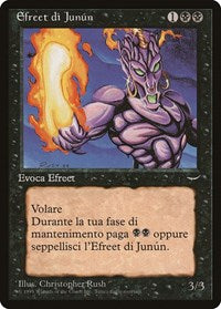 Junun Efreet (Italian) - "Efreet di Junun" [Renaissance] | Lots Moore NSW